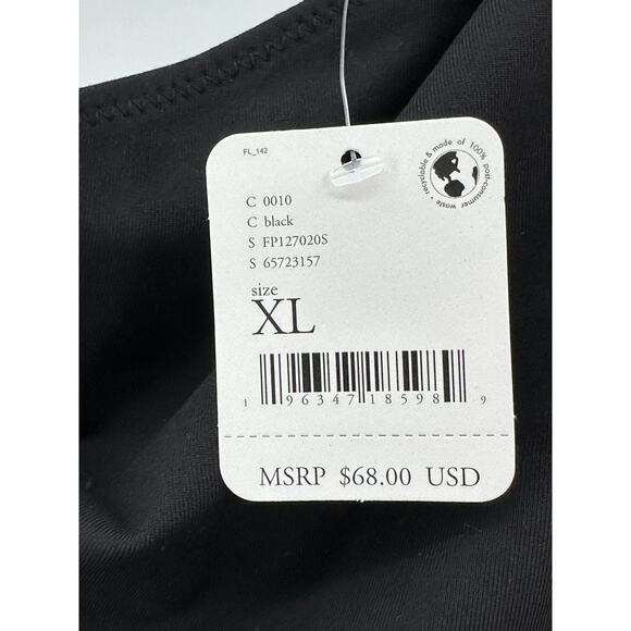 Intimately Free People Somethin' Bout You Solid Bodysuit Black XL - Picture 7 of 8